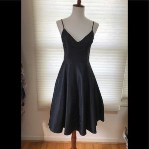 Halston Heritage fit n’ flare party dress, size 0